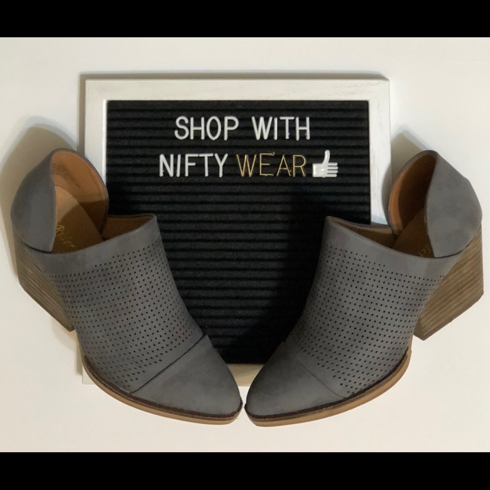 Gray Ankle Boots - image 1